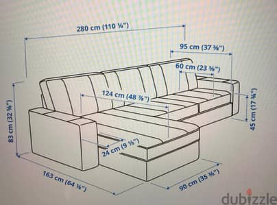 Ikea Kivik Couch Perfect condition