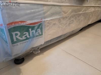 Single Bed with Spring Mattress (RAHA)