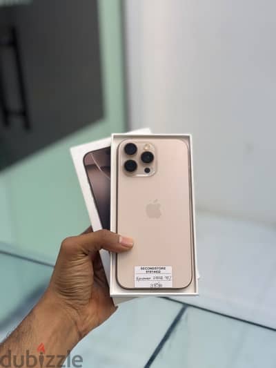 Apple - iPhone 16 Pro Max-256 GB - Good phone ايفون