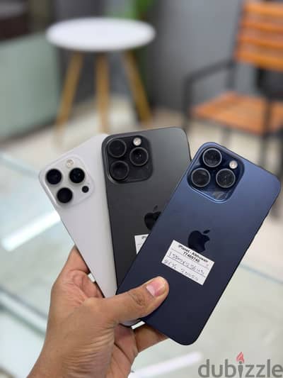 Apple - iPhone 15 Pro Max -256 GB - Best condition available ايفون