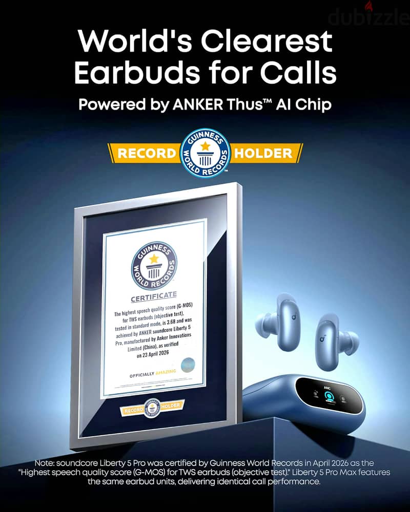 Soundcore liberty 5 pro for sale! World record for call quality 2