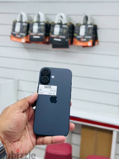 Apple - iPhone 16 -128 GB - Fine device available ايفون
