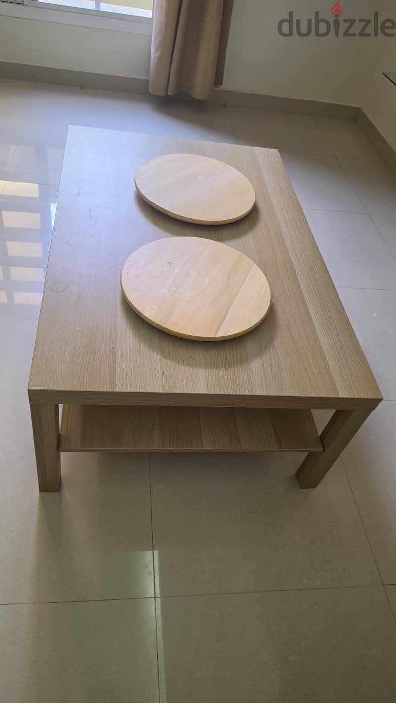 3 seater sofa + bed with coffee table 6
