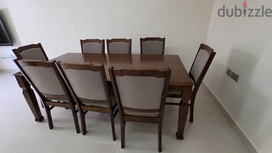 8 seater dining table