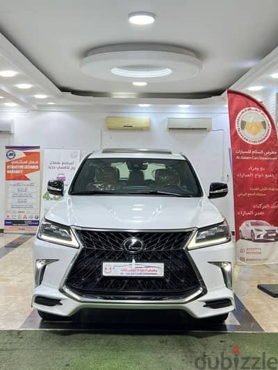 لكزس LX 570 2019 خليجي نظيف بحاله جيده
