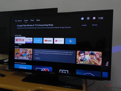 Samsung non smart LED TV 40 inch with MI Box