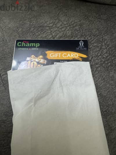 The champ voucher  10 OMR