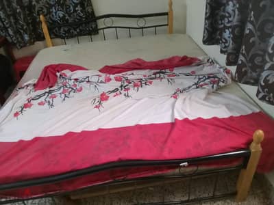 double bed and coat