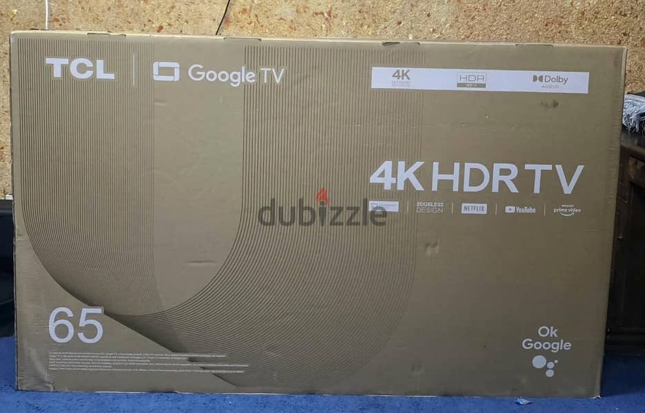 TCL 65-inch 4K HDR Smart Google TV (Model P636) 1