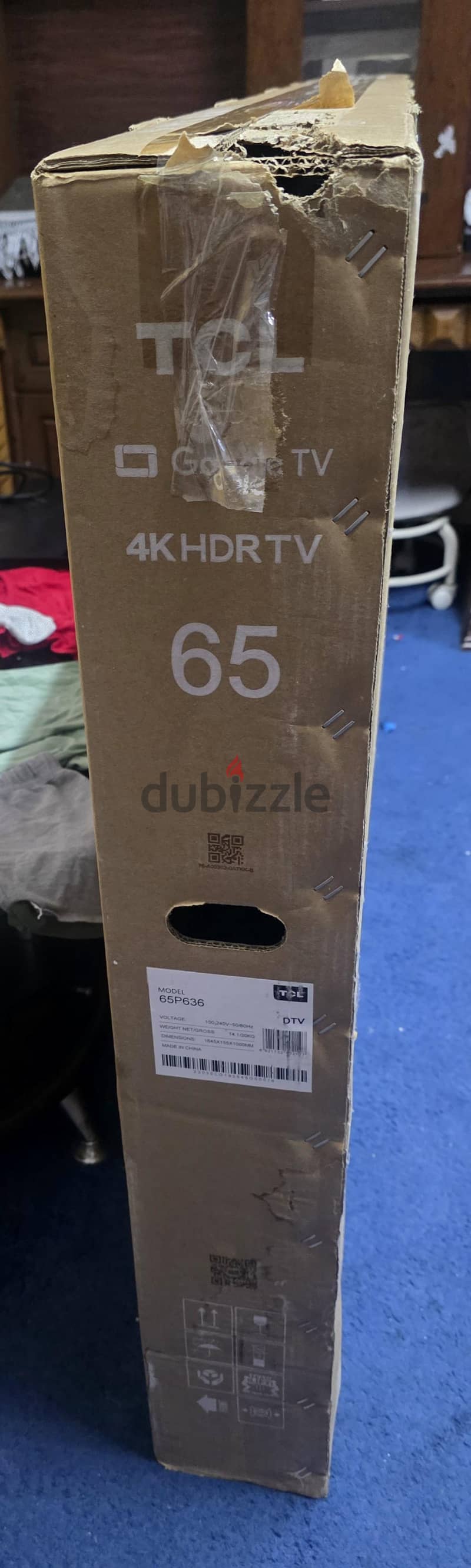 TCL 65-inch 4K HDR Smart Google TV (Model P636) 10