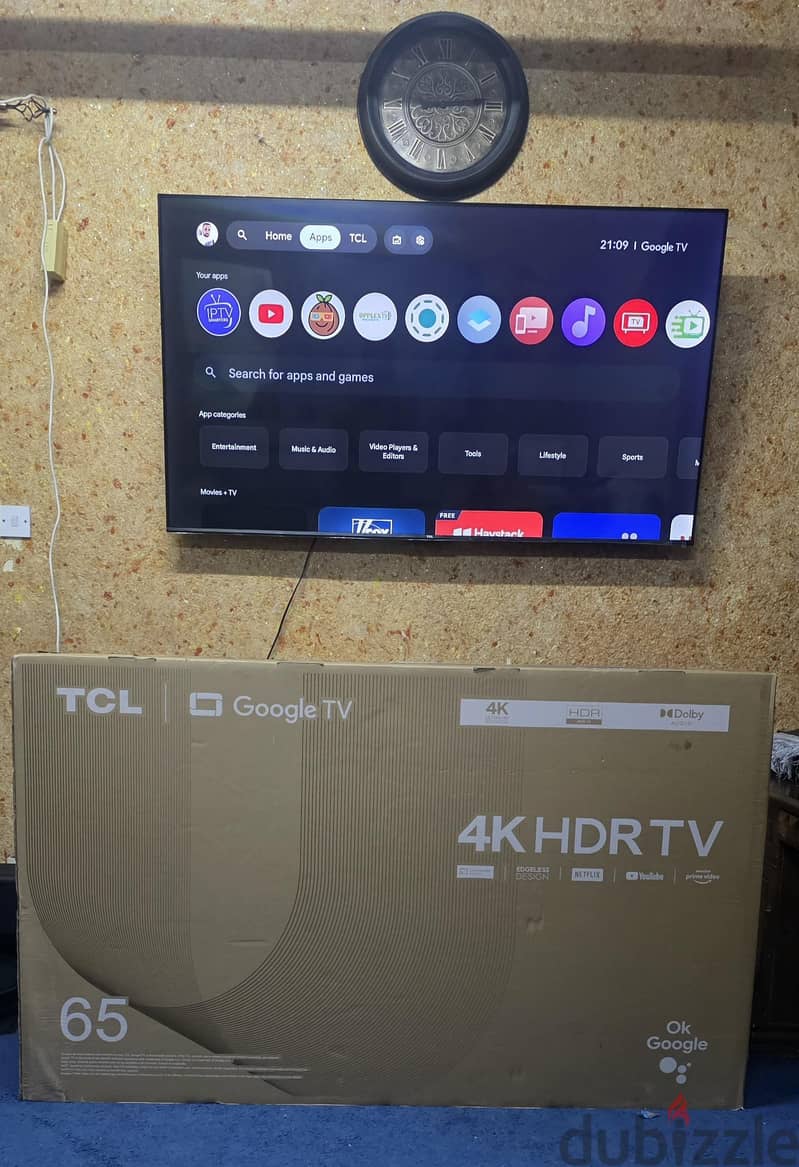 TCL 65-inch 4K HDR Smart Google TV (Model P636) 4