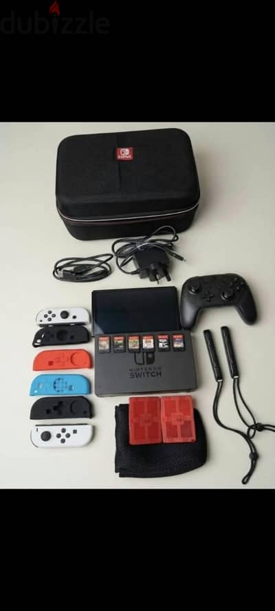 nintendo switch modded with 6 cds