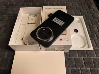 Huawei Nova 15 Max Golden Black 256GB Brand New Just Box Opened