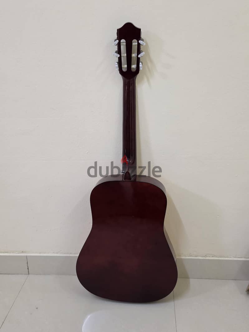 This is an Acoustic Classical Guitar (also called a Spanish Guitar). 4