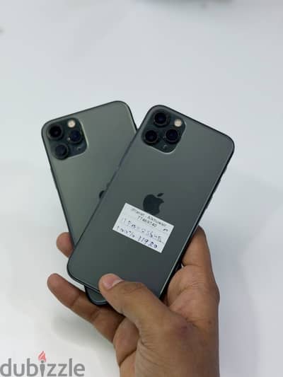 Apple - iPhone 11 Pro 256 GB - ايفون -Good performance device- 100% BH