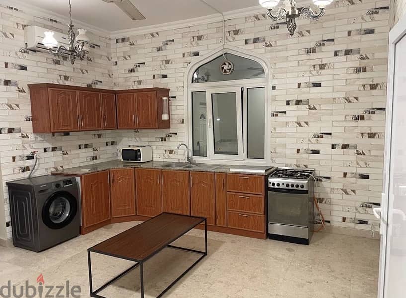 2 rooms for rent ( one bed room + one room for kitchen ) 6