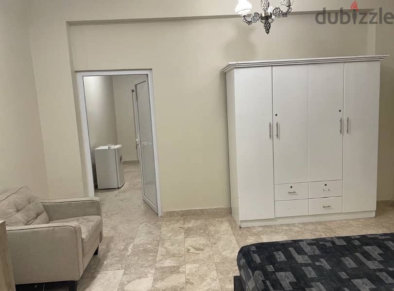 2 rooms for rent ( one bed room + one room for kitchen ) 9