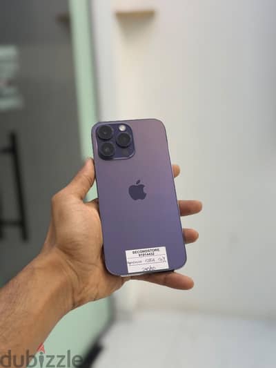 Apple - iPhone 14 Pro Max 128 GB- ايفون -Best device-91% Battery life