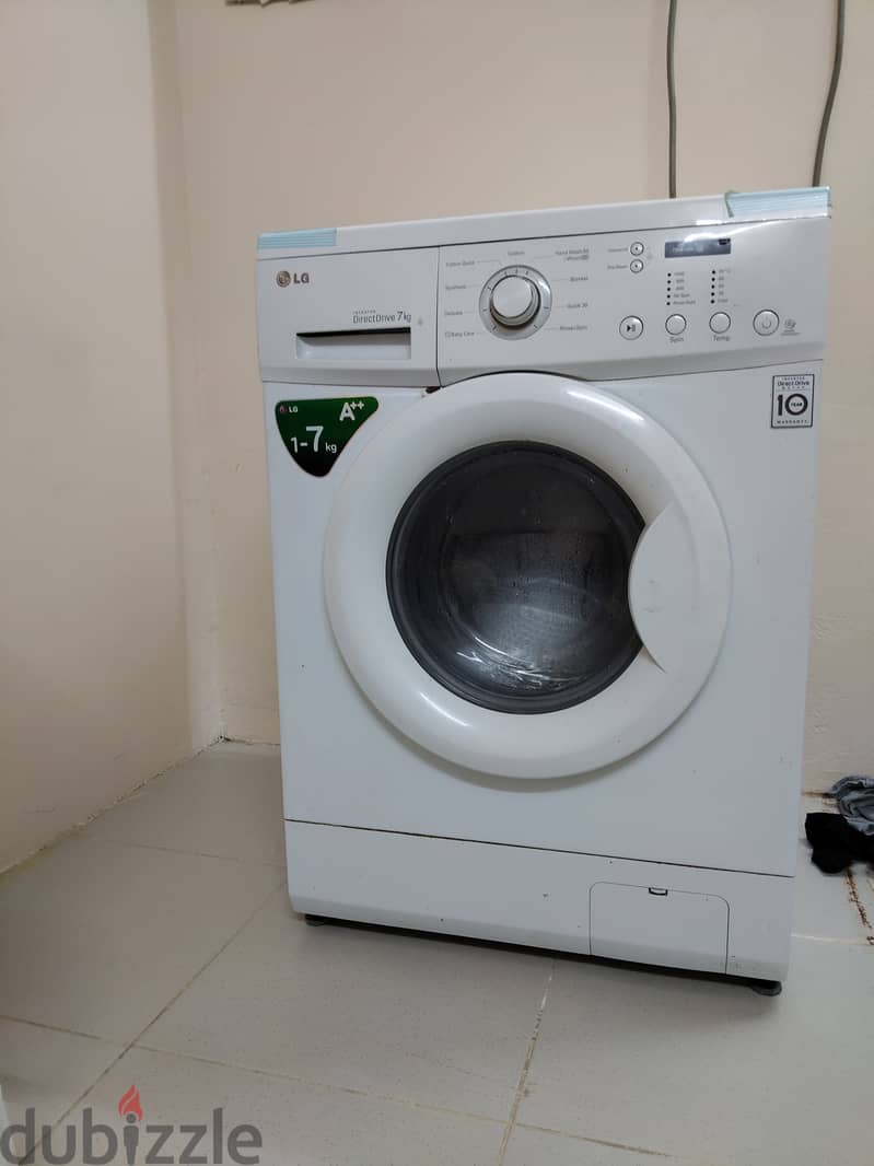 LG Direct Drive Front Loader Washing Machine (7kg) – Excellent Condition! for SALE 1