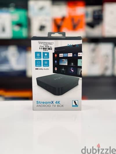 Brand New Pawa Stream X TV Box in Oman | 4K Ultra HD | Call: 94333521