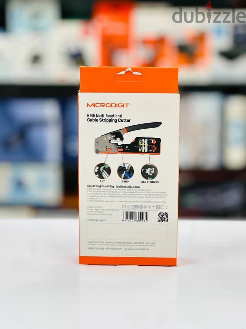 Brand New Microdigit RJ45 Stripping Tool in oman | Fast prep | Call: 94333521 2