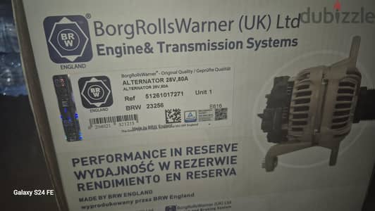Al ternator 28v,80A