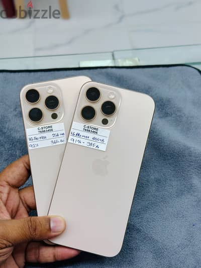 Apple - iPhone 16 Pro Max -256 GB - Great device for sale ايفون
