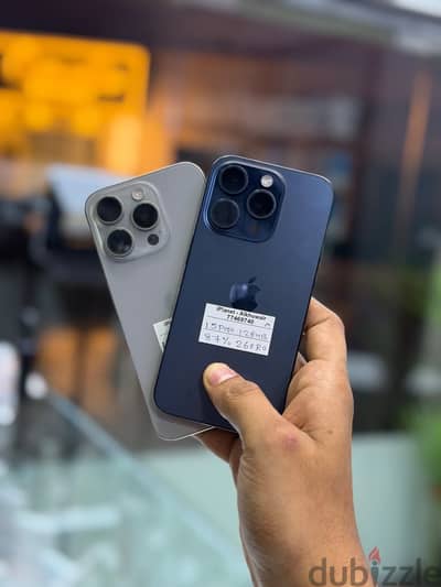 Apple - iPhone 15 Pro 128 GB - ايفون - good condition phone