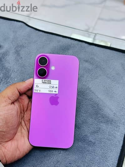 Apple - iPhone 16 -256 GB - Best working device ايفون