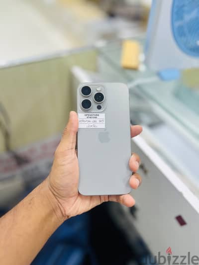 Apple - iPhone 15 Pro Max -256 GB - All Good performance ايفون