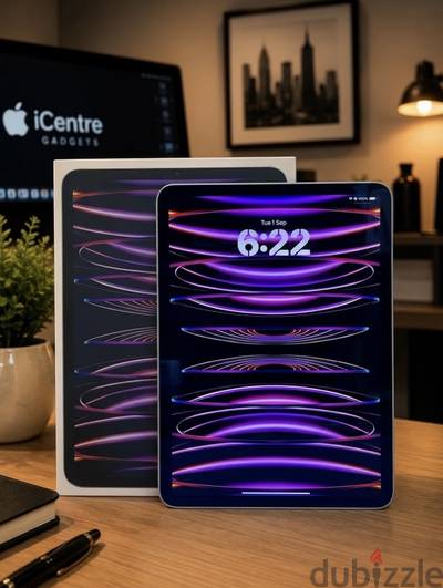 Apple iPad Pro M2 Chip 12.9-inch 256GB WiFi+Cellular Space Gray 100% Clean Arabic Box