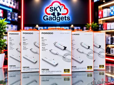 Brand New Porodo Portana Wireless HDMI in Oman | Lag-free
