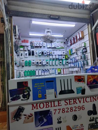 complete mobile accessories and repairing shop setup for sale in Prime