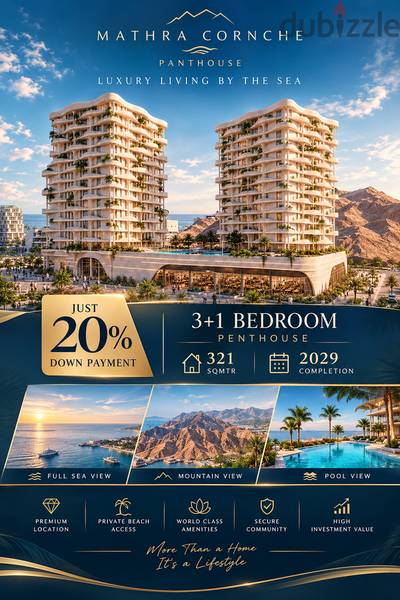  AL YAZAN MUTTRAH | Luxury Penthouse with Stunning Sea Views  Own Yours with Just 20% Down paymen