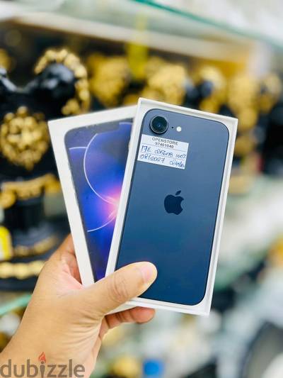Apple - iPhone 17e-256 GB - Good- Box , warranty 8/27 ايفون