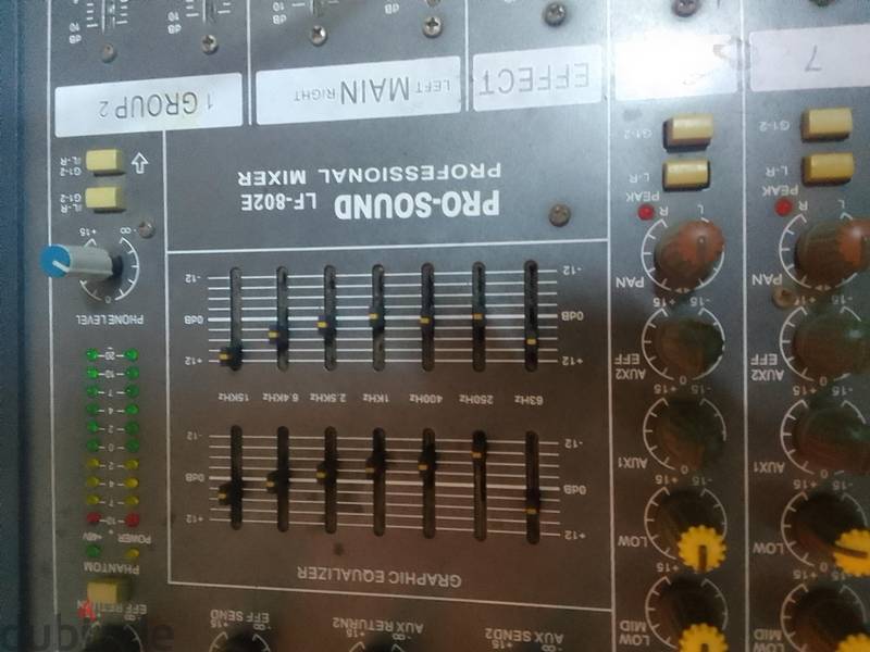 pro sound  power mixer 1
