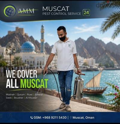 Professional & Guaranteed Pest Control Services in Muscat | Fast&Safe