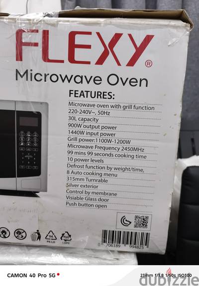 Flexy Microwave oven 30L