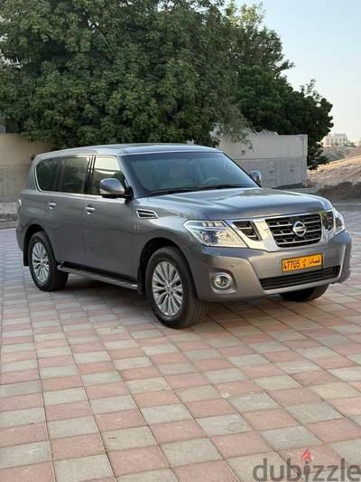 Nissan Patrol 2017 وكالة بهوان باترول مكينة كبيره سرفس وكالة مالك اول