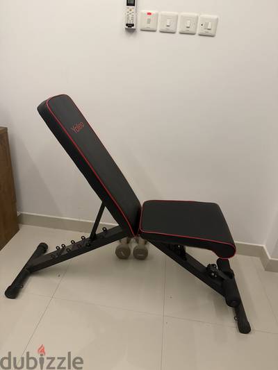Exercise workout bench