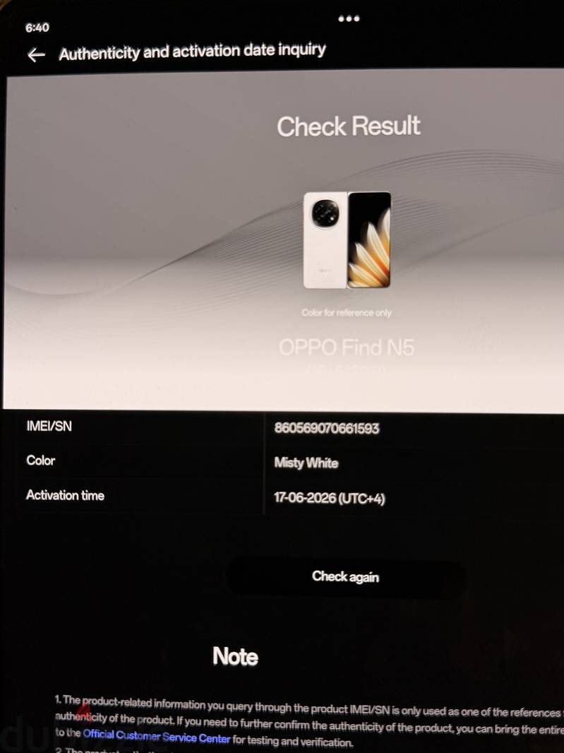 Oppo Find N5 Fold 512GB 16Ram 2