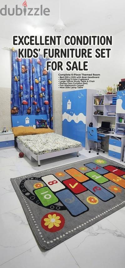 Kids Bedroom Furniture Set for Sale – Excellent Condition