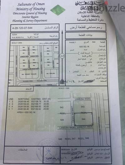 بيع أرض سكنية