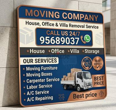 professional Movers packers House shifting office shifting all oman