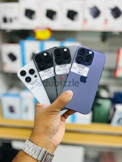 Apple - iPhone 14 Pro -256 GB - Fine working device ايفون