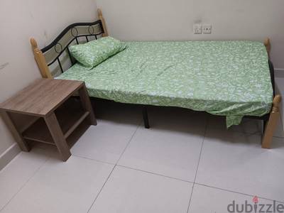 Single Bed & Cupboard