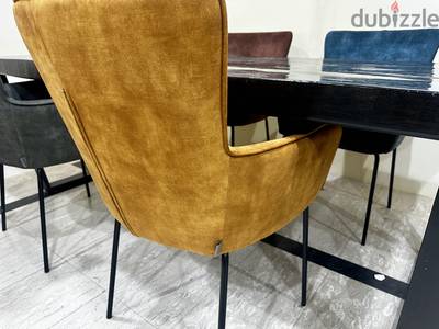 Marina home dining table with 4 chairs