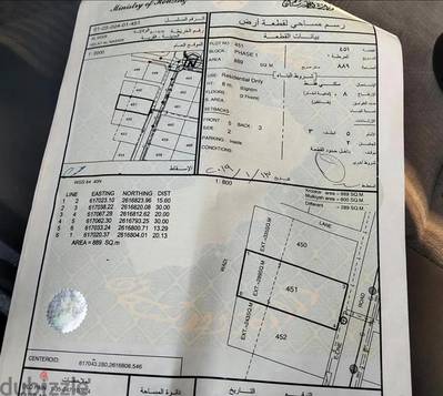 For Sale | Residential Plot in Al Maabilah Southern – Hillat Al Nasr