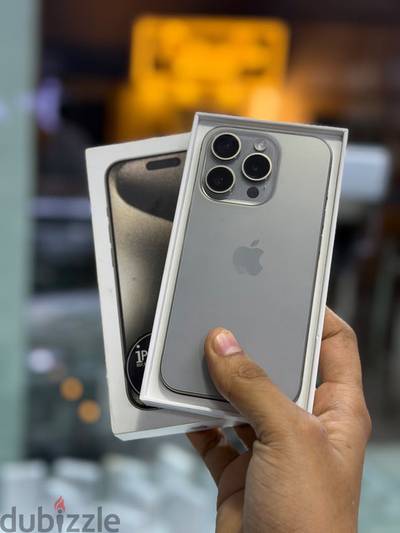 Apple - iPhone 15 Pro-128 GB - Good phone, 92% Battery ايفون