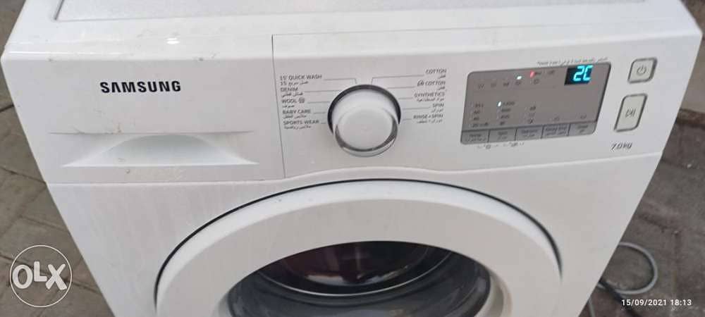 front load Samsung 7 kg automatic washing machine 1